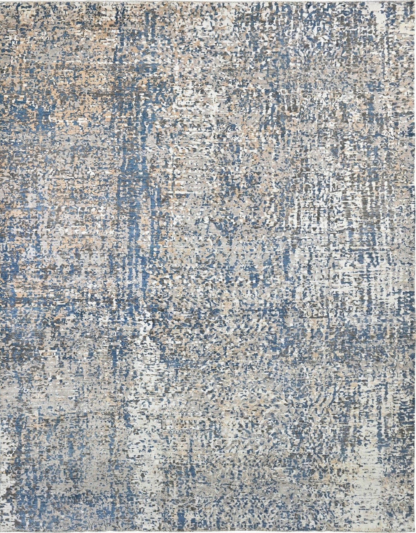 1015 DkGry 12x15 couture wool handknotted carpet 