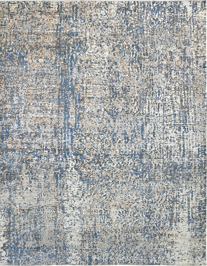 1015 DkGry 12x15 couture wool handknotted carpet 