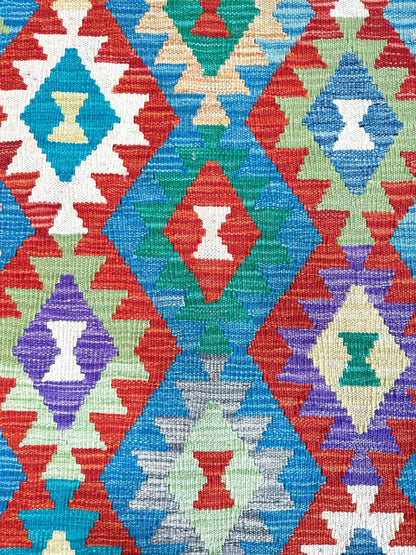 Norman Kilim - Flatweave 3 x 10 Runner (2'8" x 10')