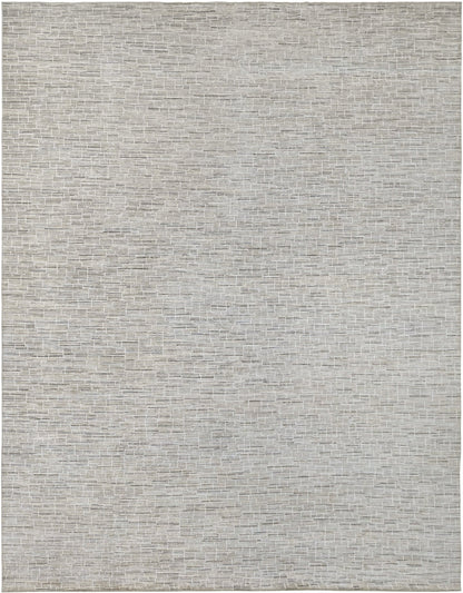 705 Sgl Cout 10 x 14 modern wool neutral handmade rug