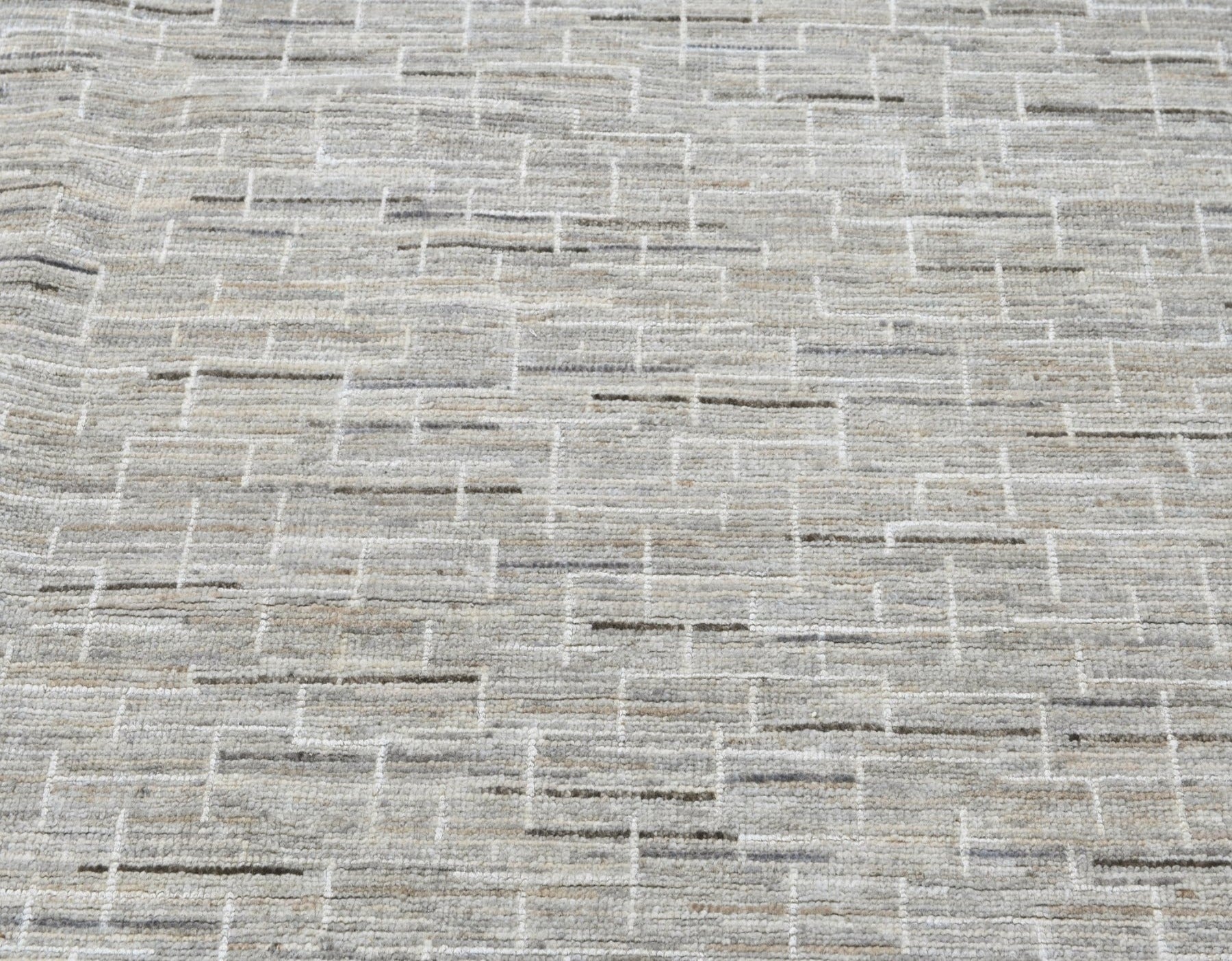 705 Sgl Cout 10 x 14 modern wool neutral handmade rug