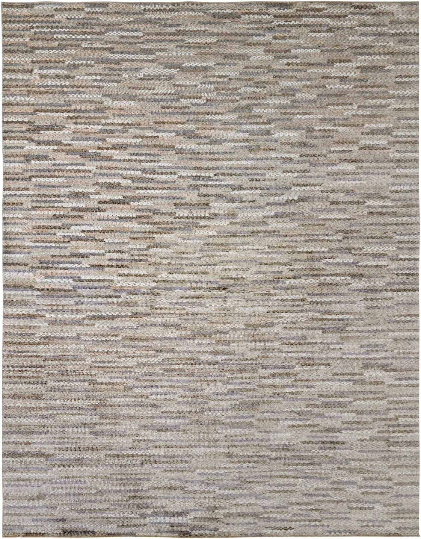 High End Luxury Hand knotted Neutral Modern 10x14 Rug