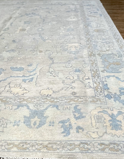 Neutral Oushak 9 x 12 Rug (9' x 12'2")