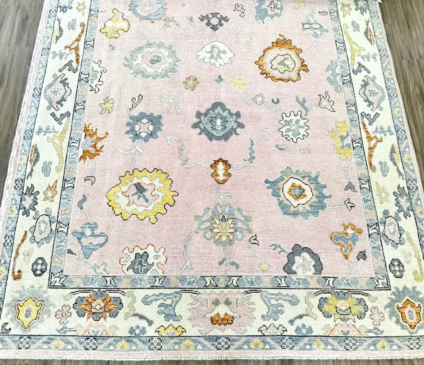 Rose Oushak 8x10 Rug (8'1" x 10'3")