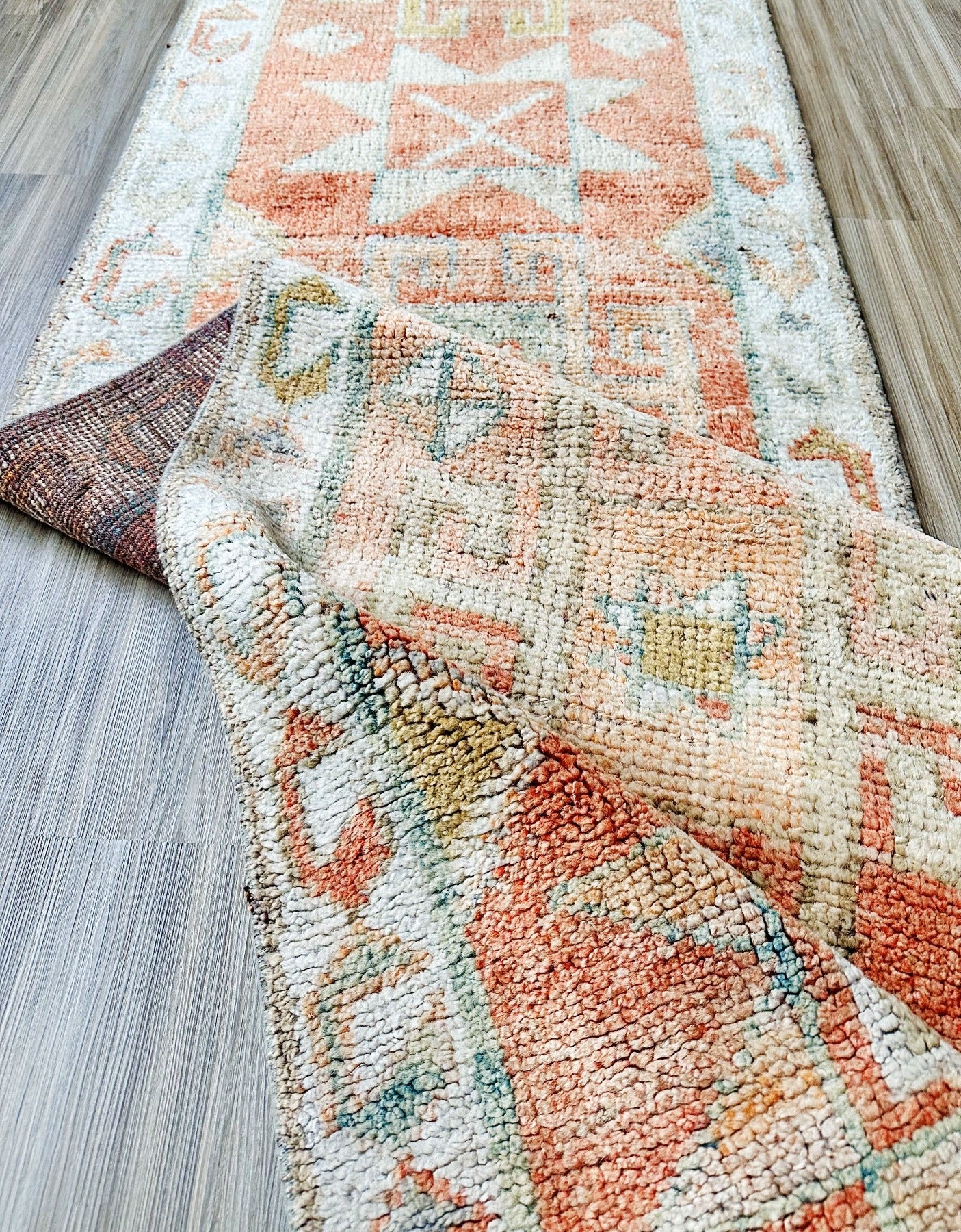 Lilah - Vintage Turkish 3 x 10 Runner (2'11" x 10'4")