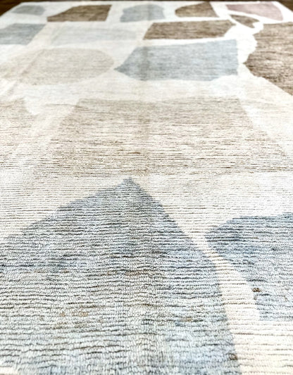 Knotted Moroccan 9x12 Rug (9'7" x 12'3") - The Jenner